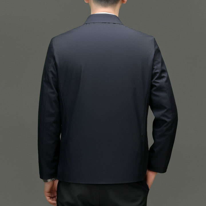 Herren leichte Funktionsjacke mit praktischem Stehkragen und elastischen Einsätzen Drune