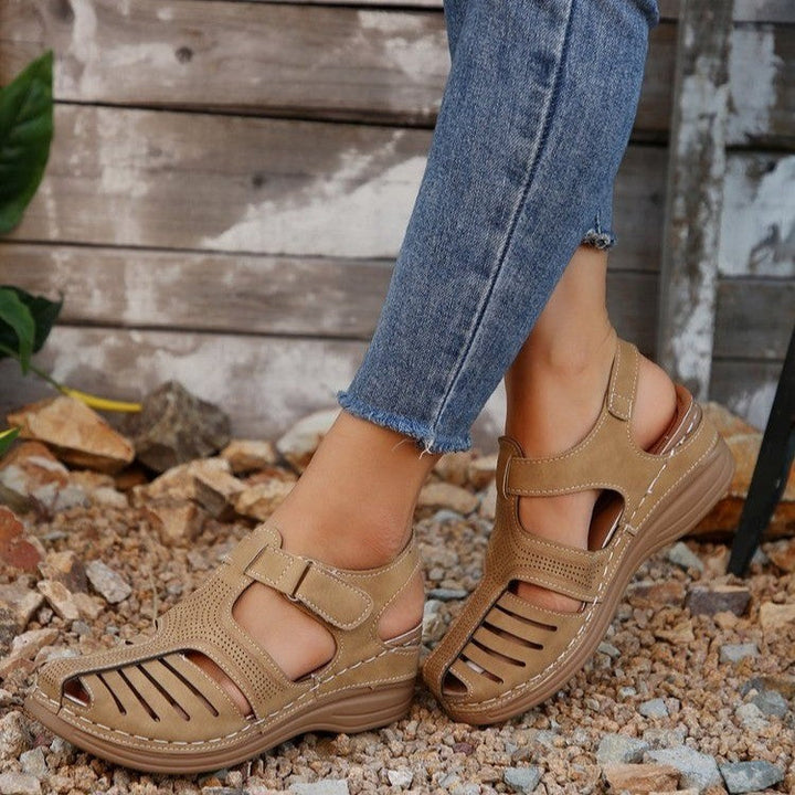 Damen Komfortable Wandersandalen mit ergonomischer Sohle und hochwertiger Oberflächenstruktur Drune