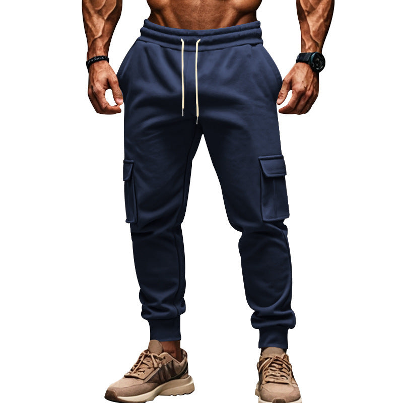 Herren Cargo-Freizeithose mit verstellbarem Bund und funktionalen Taschen Drune