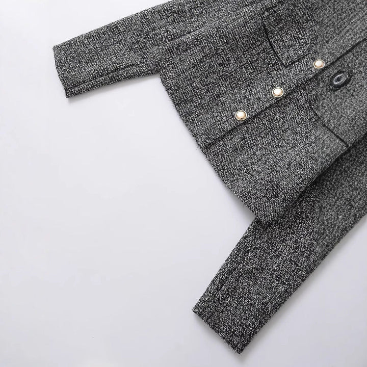 Drune | Texturiertes kleines Chanel-Style-Jackett