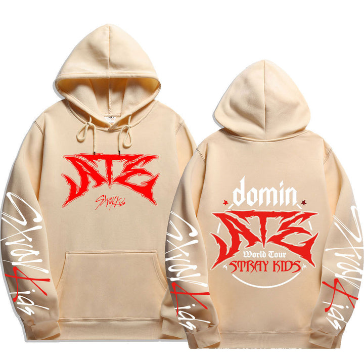Damen Kapuzenpullover mit auffälligem grafischen Design Drune
