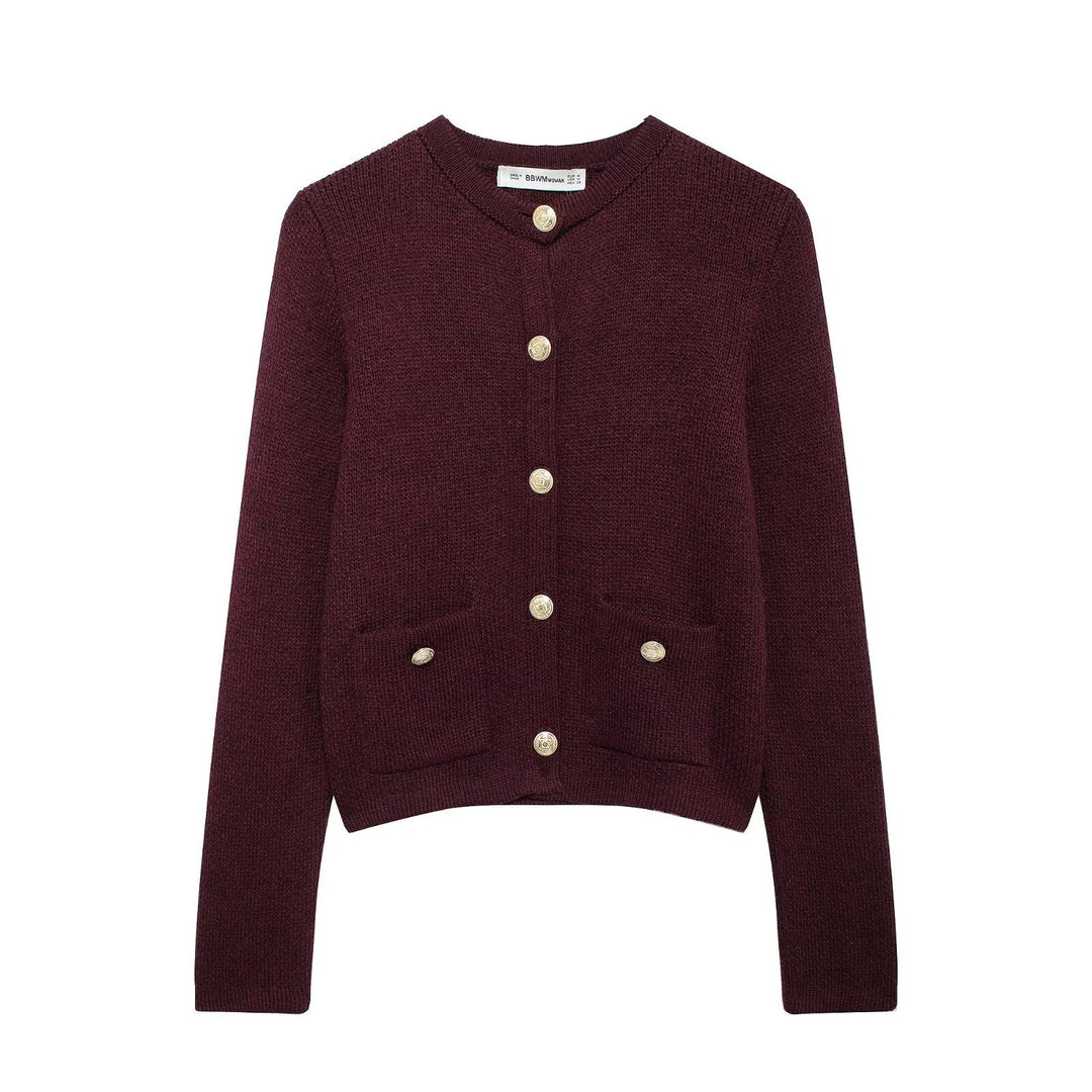 Damen modischer Strickjacke Drune