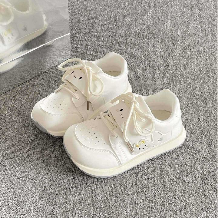 Damen Sportliche Sneakers mit verspielten Applikationen und atmungsaktiver Sohle Drune