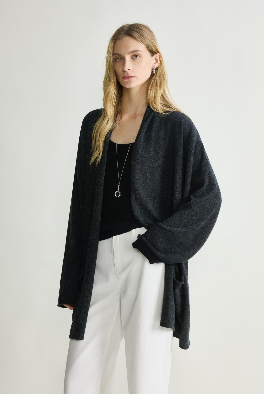 Damen Kuscheliger Strickmantel Drune