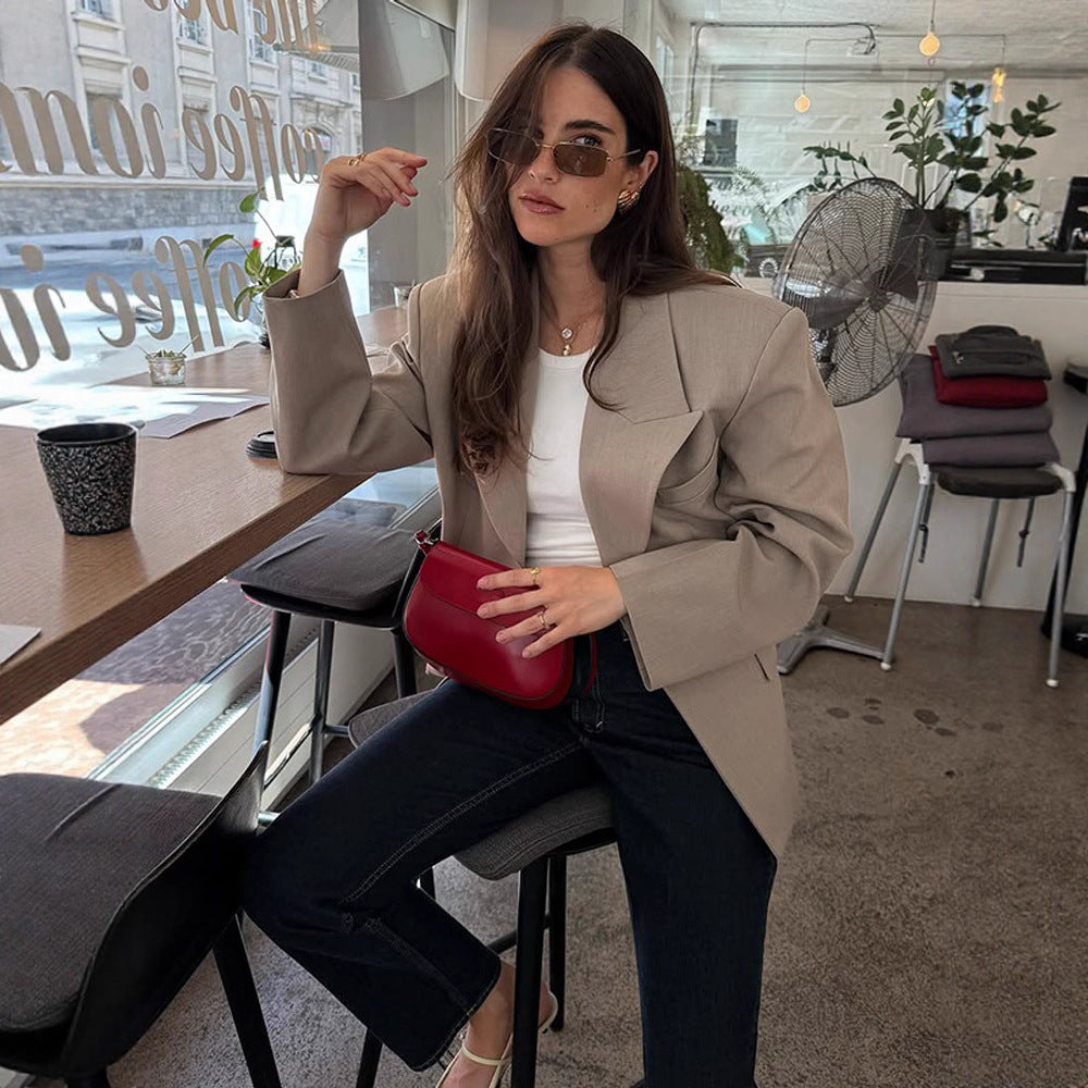 Damen oversized Jacke im modernen Schnitt Drune