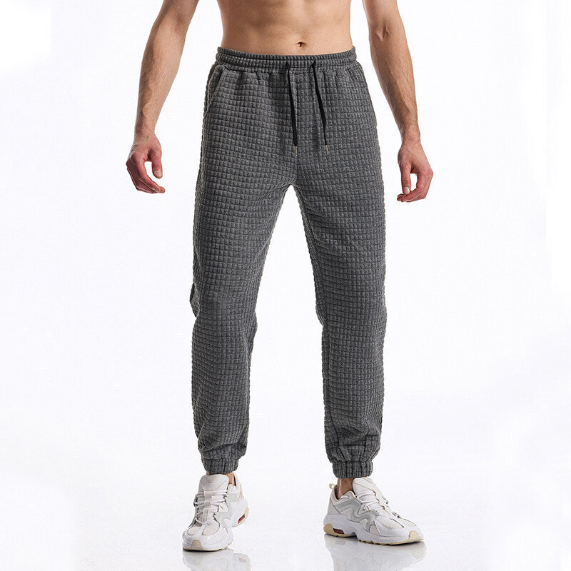 Herren bequeme Sweatpants mit hohem Bund und elastischem Komfort Drune