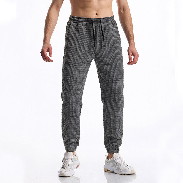 Herren bequeme Sweatpants mit hohem Bund und elastischem Komfort Drune