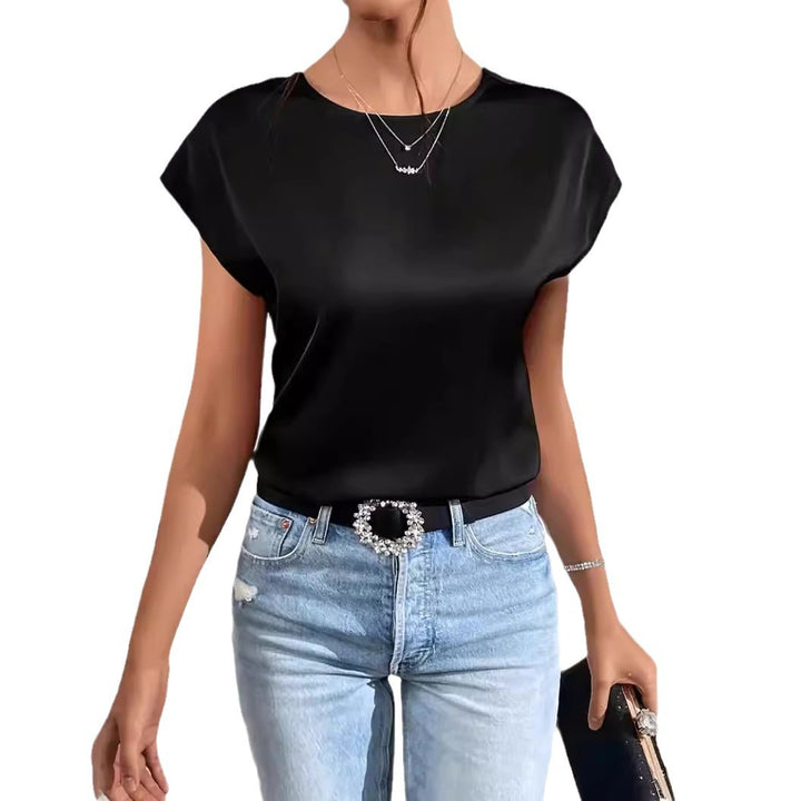 Damen Elegantes Oversized-T-Shirt aus hochwertigem Material Drune