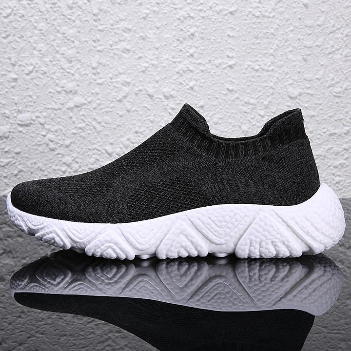Unisex nan Schlupfschuh-Citywalker mit elastischem Maschenoberteil und skulpturierter Wellenlaufsohle Drune