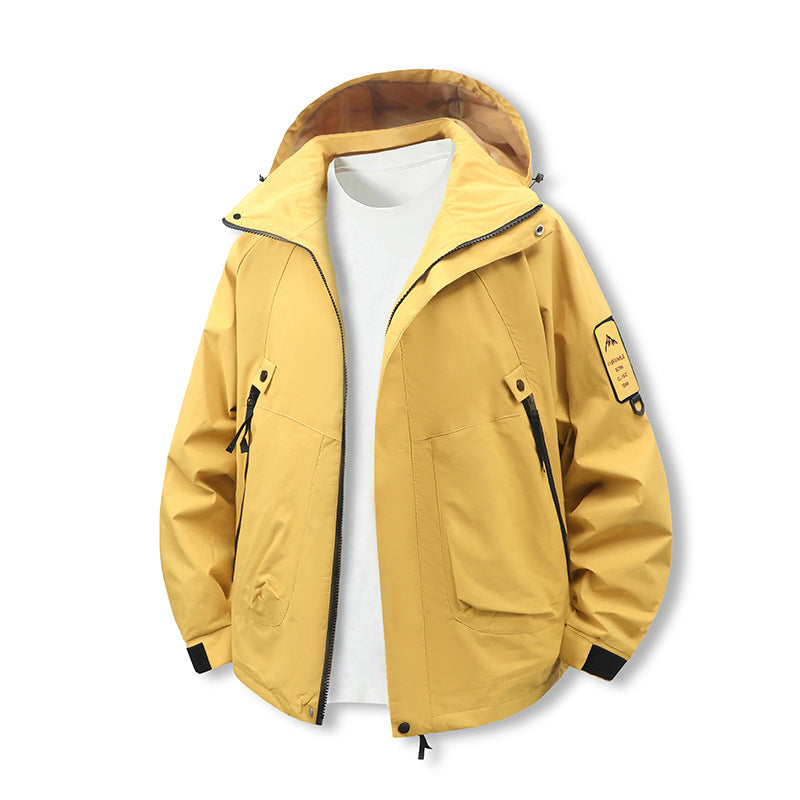Damen technische Abenteuerjacke mit praktischen Taschen und verstellbarer Kapuze Drune