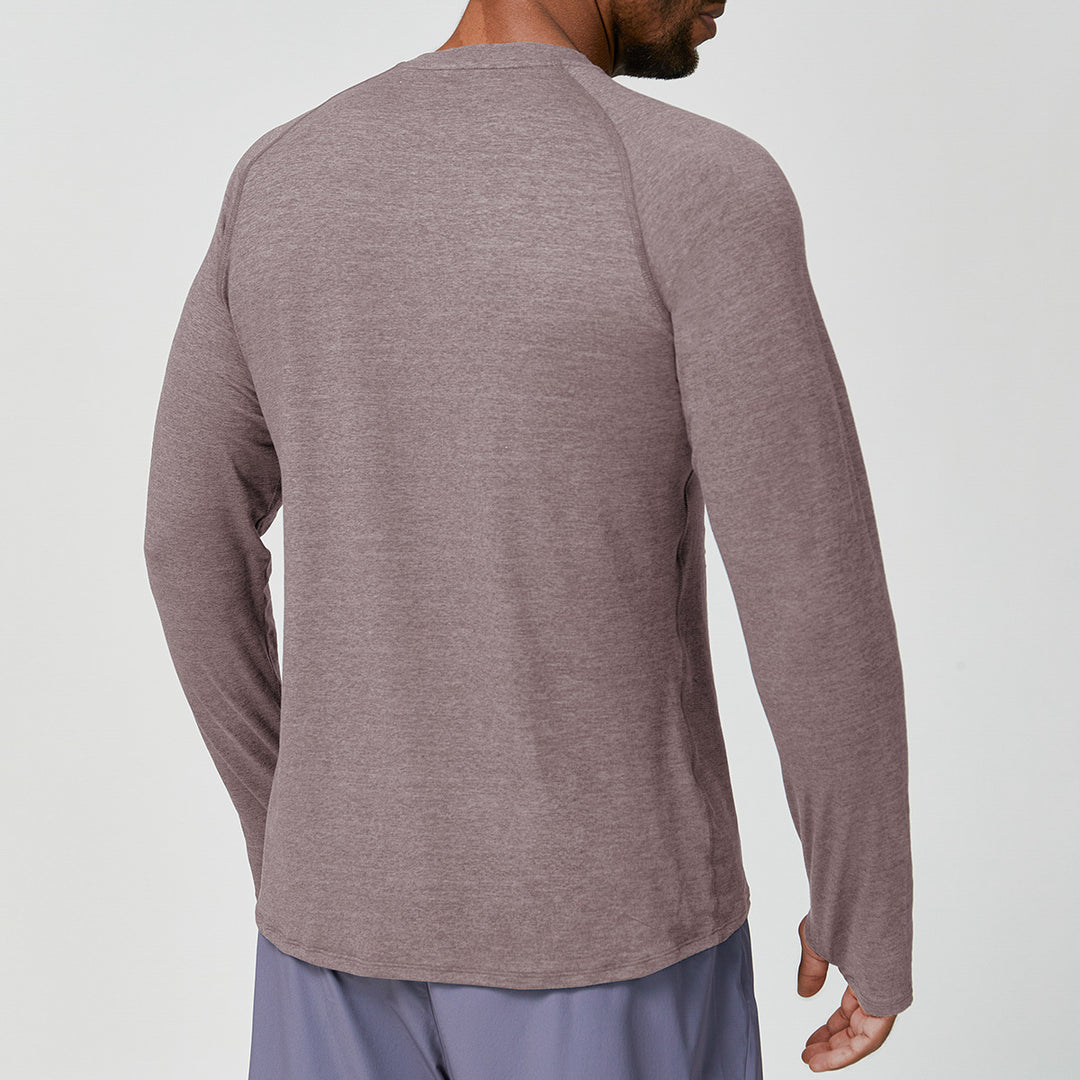 Herren Sportliches Langarmshirt Drune