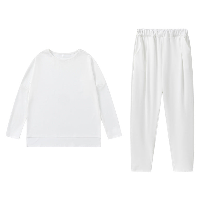 Damen Bequemes Loungewear-Set mit elastischem Bund und stylischem Schnitt Drune