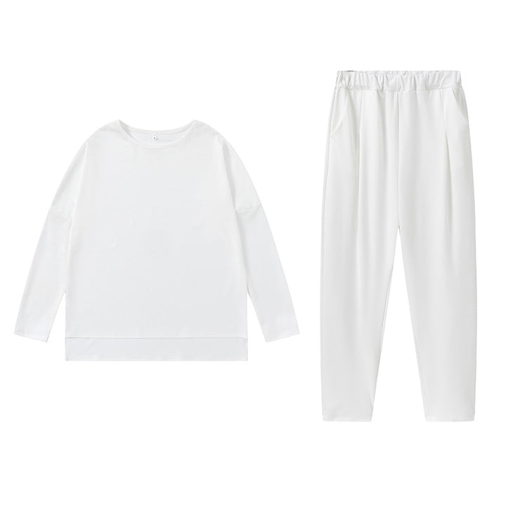 Damen Bequemes Loungewear-Set mit elastischem Bund und stylischem Schnitt Drune