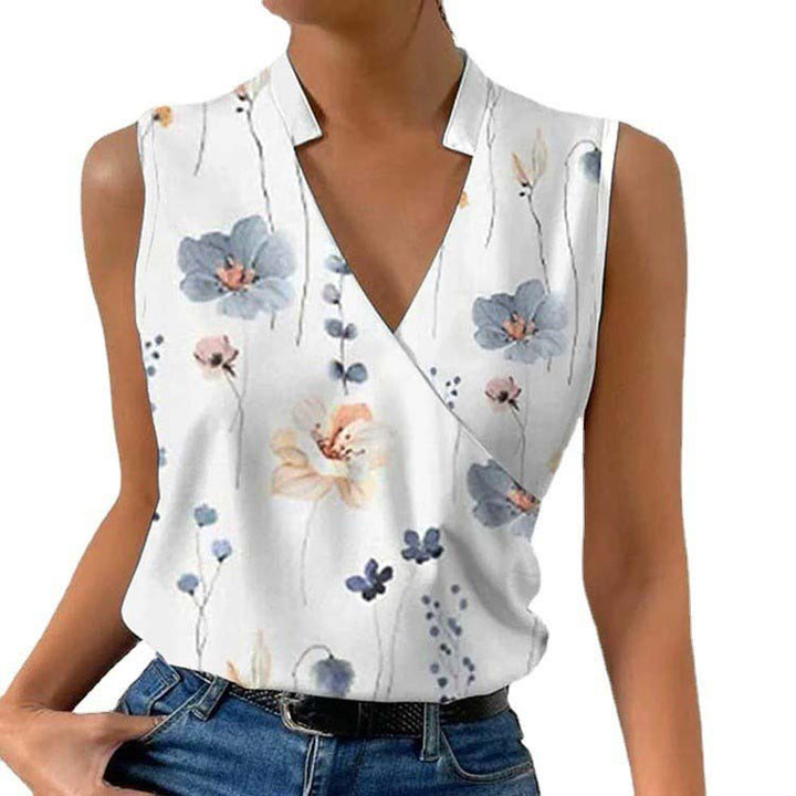 Damen schnittiges Sommeroberteil Drune