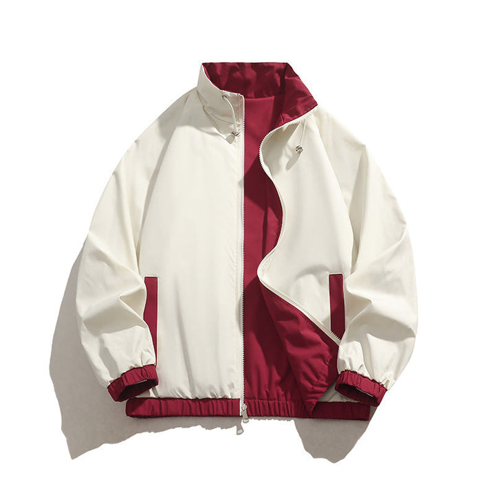 Herren sportliche Übergangsjacke mit elastischen Bündchen und praktischen Reißverschlusstaschen Drune