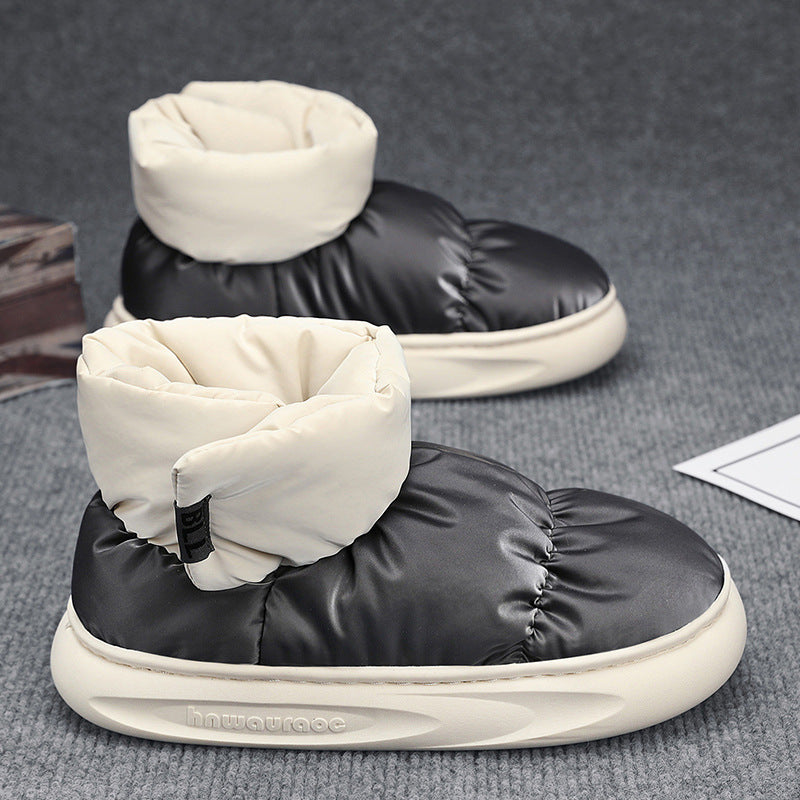 Damen warme Isolier-Schuhe mit hochwertiger Polsterung und rutschfester Sohle Drune