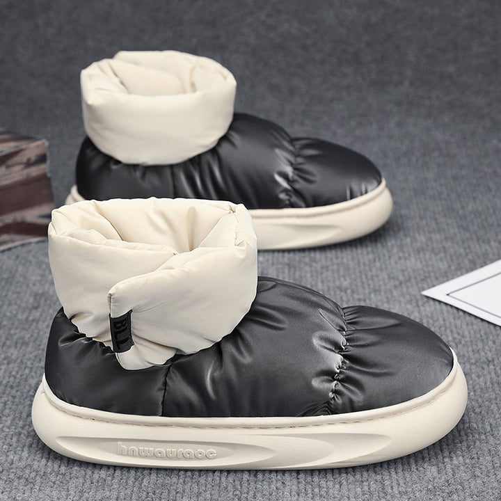 Damen warme Isolier-Schuhe mit hochwertiger Polsterung und rutschfester Sohle Drune