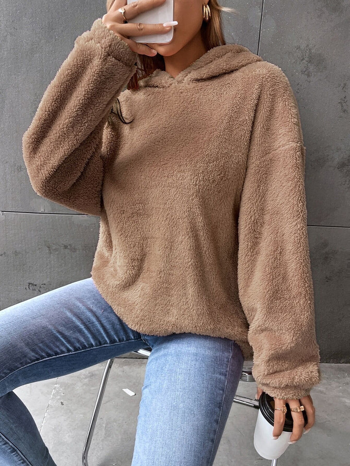 Damen Kuscheliges Hoodie aus Fleece Drune