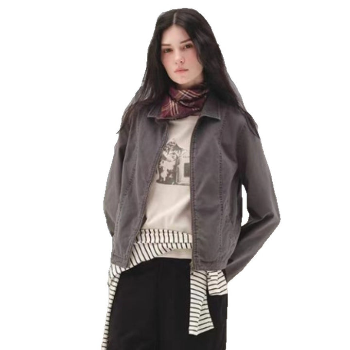 Damen Freizeitjacke mit lässigem Schnitt und praktischen Taschen Drune