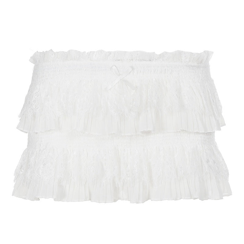 Damen Rüschenshorts aus luftiger Baumwollmischung Drune