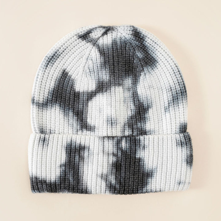 Damen Beanie-Mütze mit modernem Batikdesign und komfortabler Passform Drune
