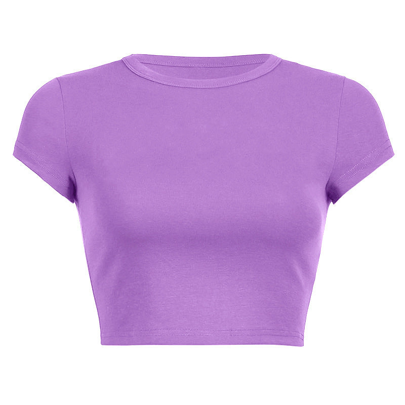 Damen Figurbetontes Crop-Top Drune