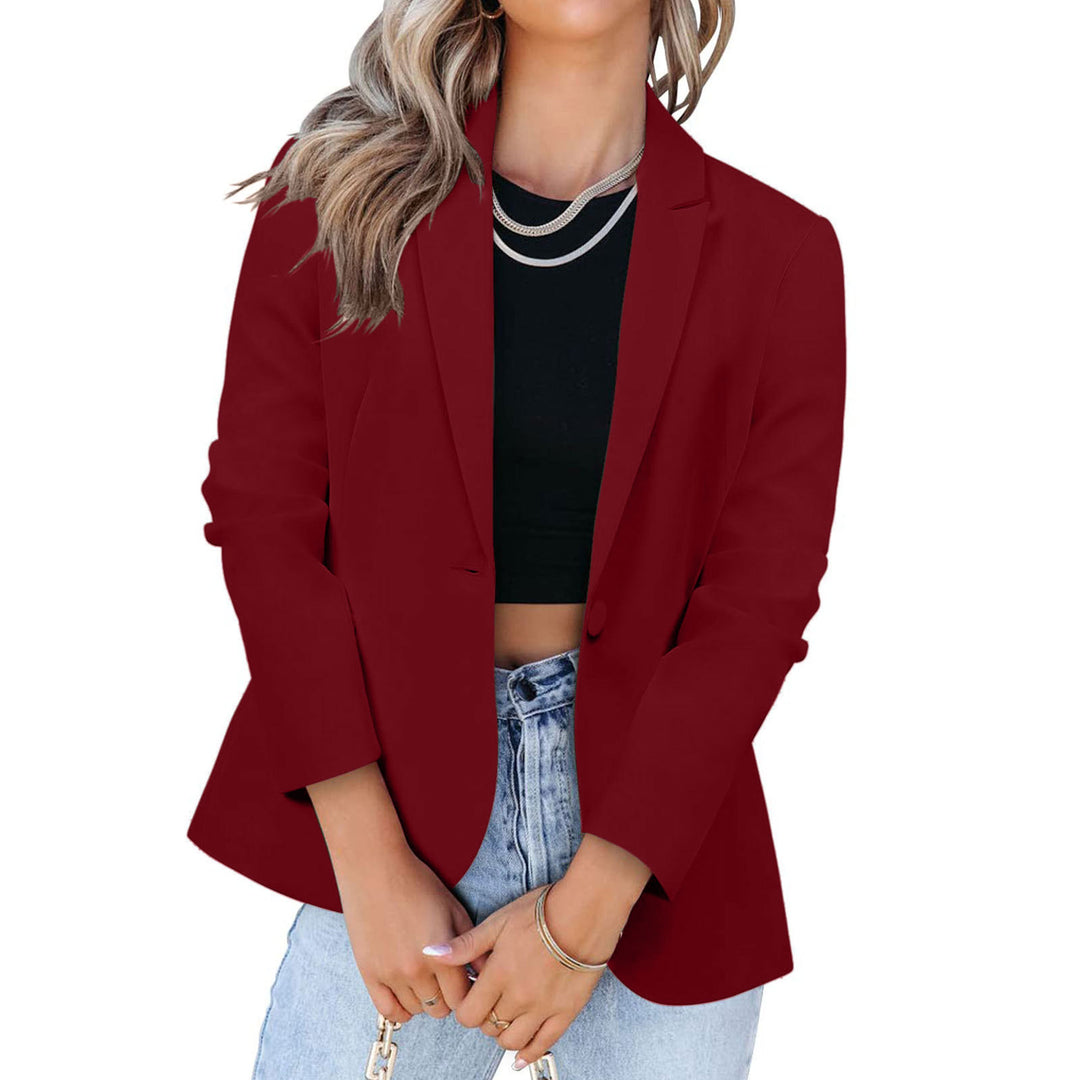 Damen Eleganter Blazer mit modernem Schnitt und praktischen Taschen Drune