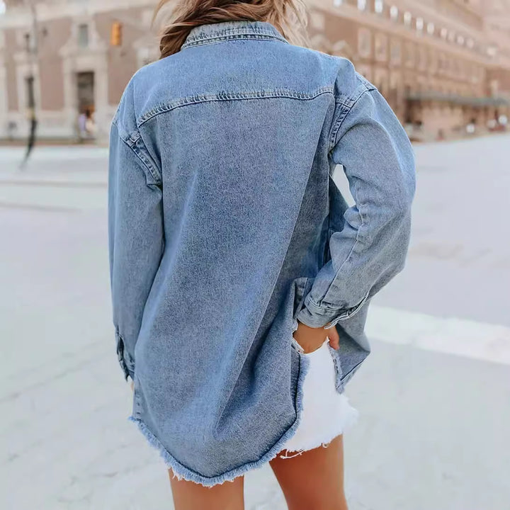 Damen Jeanshemd Drune