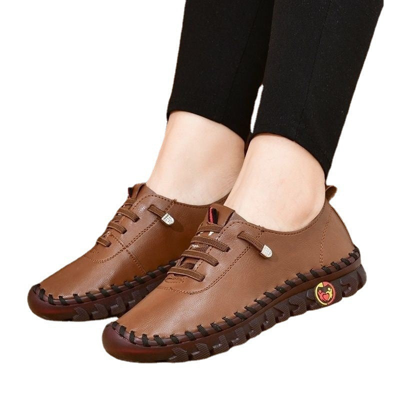 Damen nan flexible faltbare Freizeitsneaker mit stoßdämpfender Profilsohle Drune