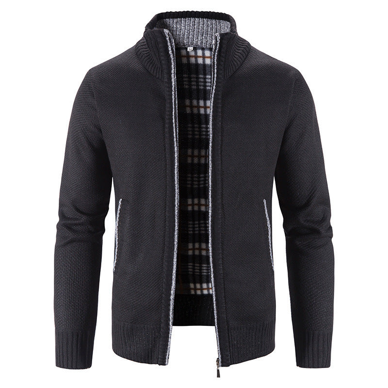 Herren Strickjacke mit innovativem wärmeisolierendem Innenfutter Drune