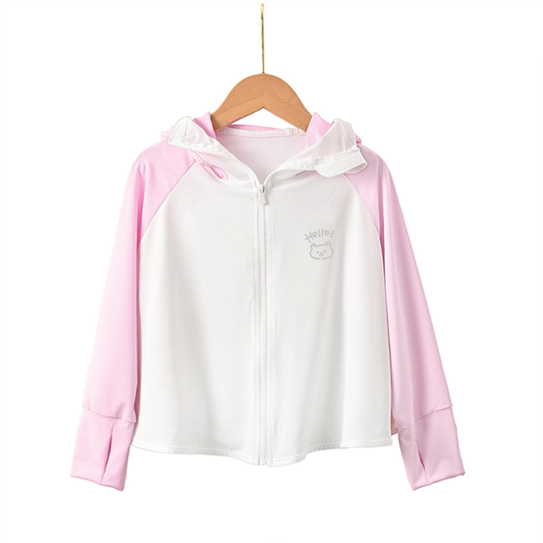Damen UV-Schutzjacke mit Kapuze und leichtem, atmungsaktiven Material Drune