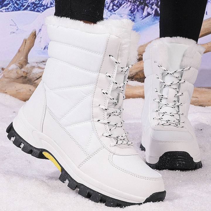 Damen Winter-Stiefel mit isolierendem Futter und rutschfester Sohle Drune