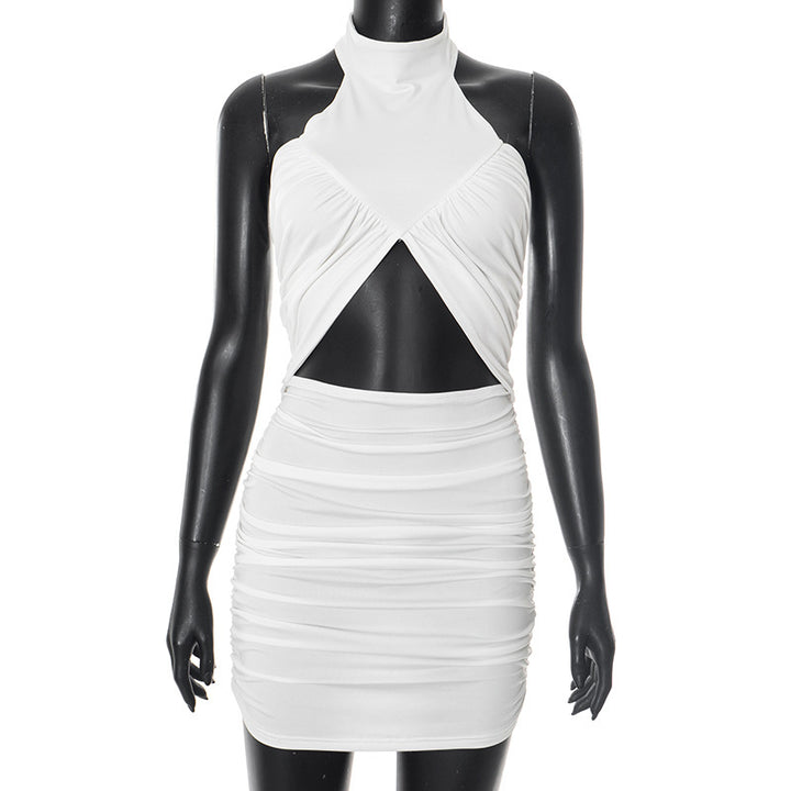 Damen Mini-Kleid mit raffiniertem Wickel-Design Drune