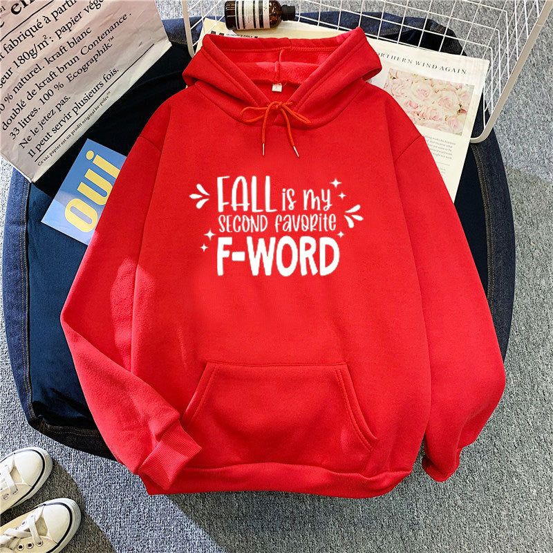 Damen Kapuzenpullover mit witzigem Spruch und lässigem Schnitt Drune