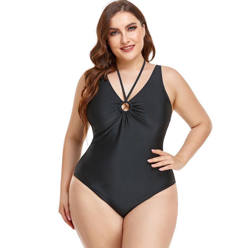 Damen Eleganter Einteiler mit raffiniertem Ringdetail Drune