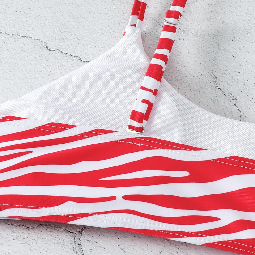 Damen Bikini-Set mit eleganter Wendewickelrock-Optik Drune