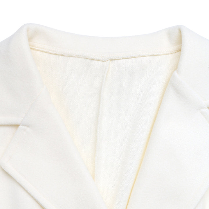 Damen modischer Wollmantel Drune