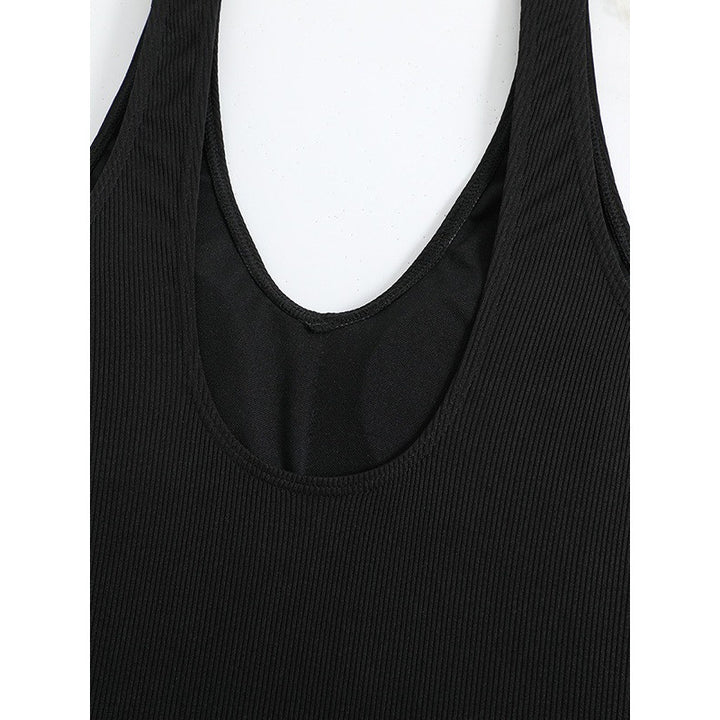 Damen Einteiler Badeanzug mit elegantem V-Ausschnitt und figurformendem Schnitt Drune