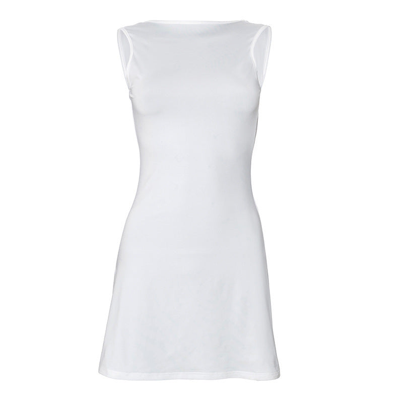 Damen Figurbetontes Kurzkleid Drune