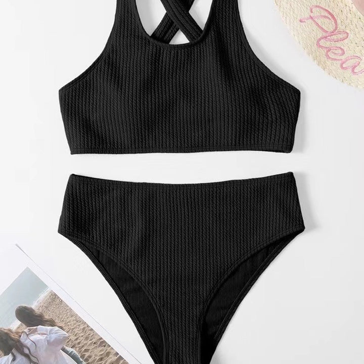 Damen Bikini-Set mit sportlichem und komfortablem Rippdesign Drune