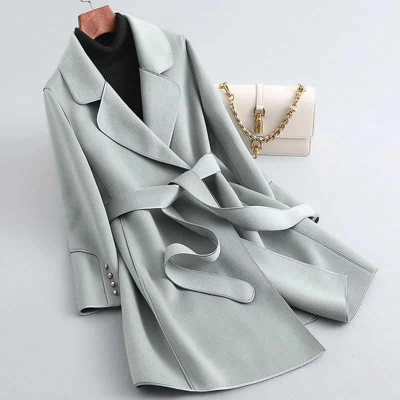 Drune | Peacoat - Maßgeschneiderte Eleganz - Weicher Wollmix - Herbst & Winter Chic