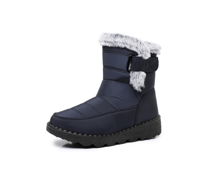 Damen Winterstiefel mit kuscheligem Futter und rutschfester Sohle Drune