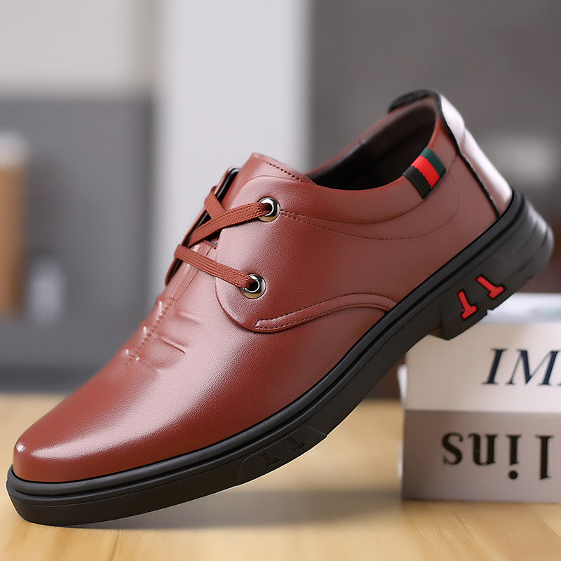 Herren Elegante Schnürschuhe aus hochwertigem Leder Drune