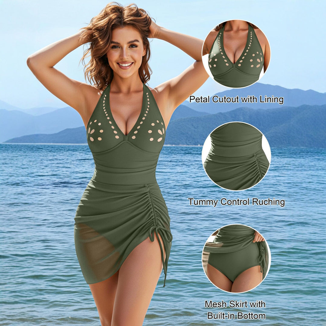 Damen Bademode mit raffinierten Cut-Outs Drune