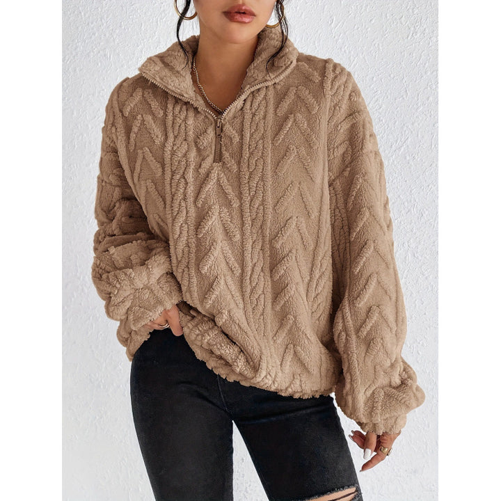 Damen Kuscheliger Kapuzenpullover Drune