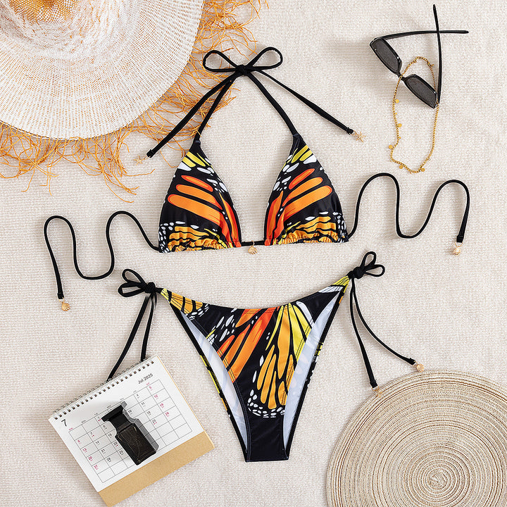 Damen Triangel-Bikini mit verstellbaren Trägern Drune