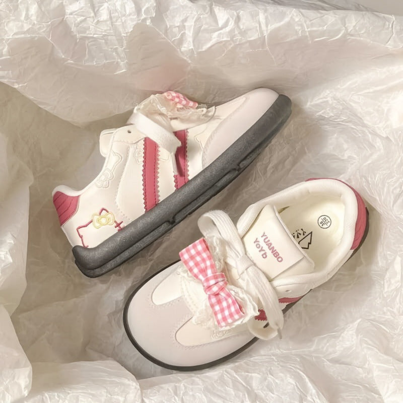 Damen Sportliche Sneaker mit einzigartigen Tiermotiven und dekorativer Schnürung Drune