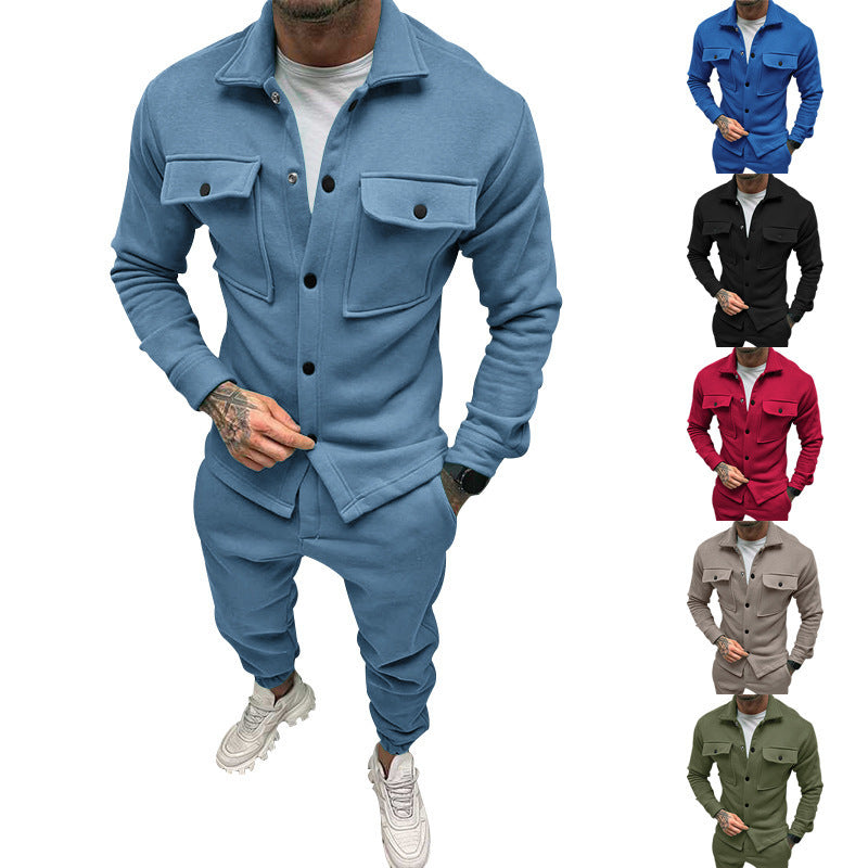 Herren lässige Jacke mit praktischen Taschen und modernem Schnitt Drune