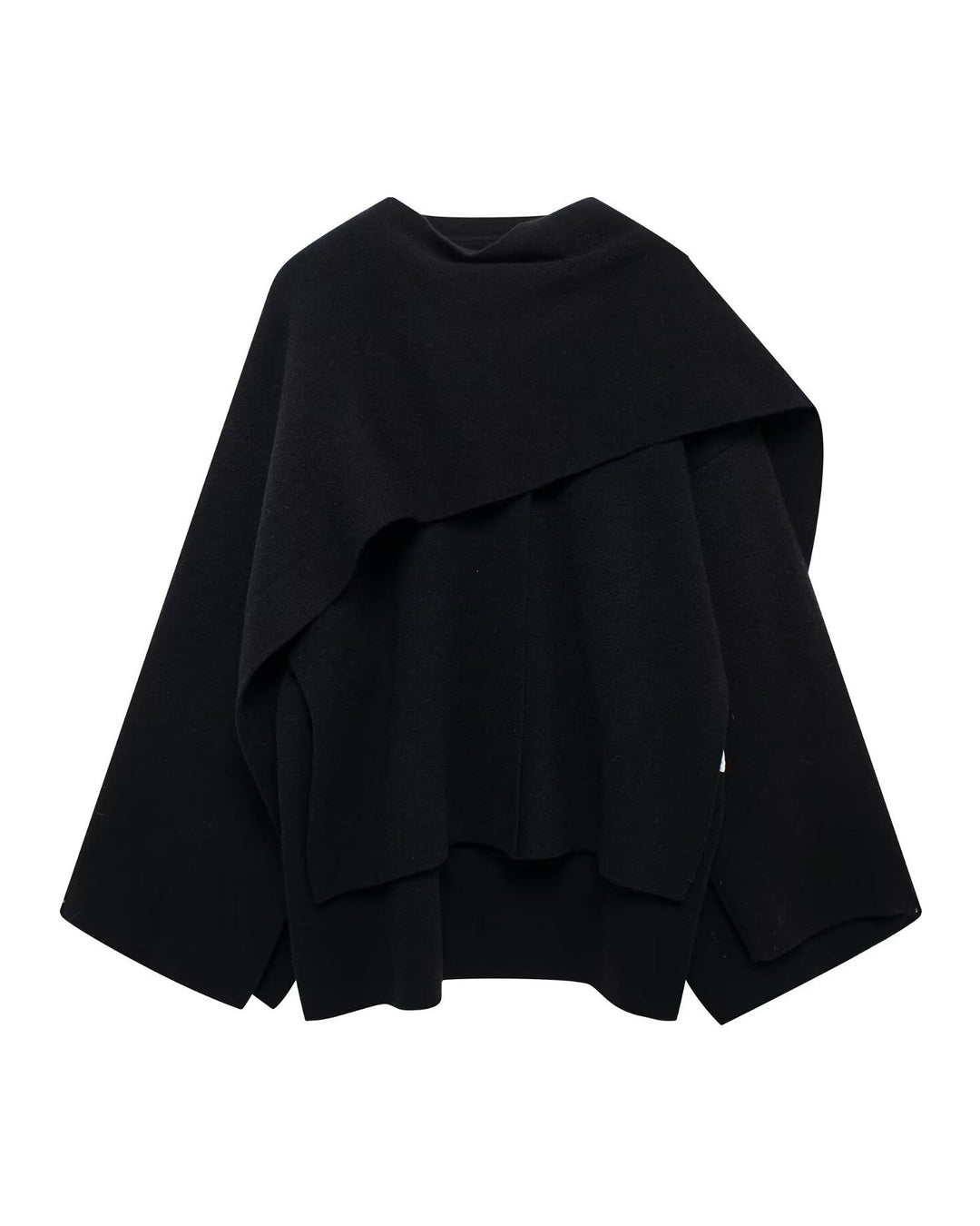 Drune | Schal Kurzer Strickmantel
