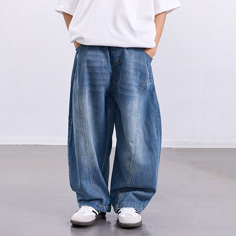 Jungen weit geschnittene Denim-Hose Drune